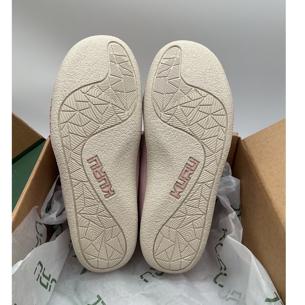 Kuru Loft Women 9 Soft Pink Vanilla Suede Faux Fur Moccasin Slippers Orthopedic - Picture 8 of 10